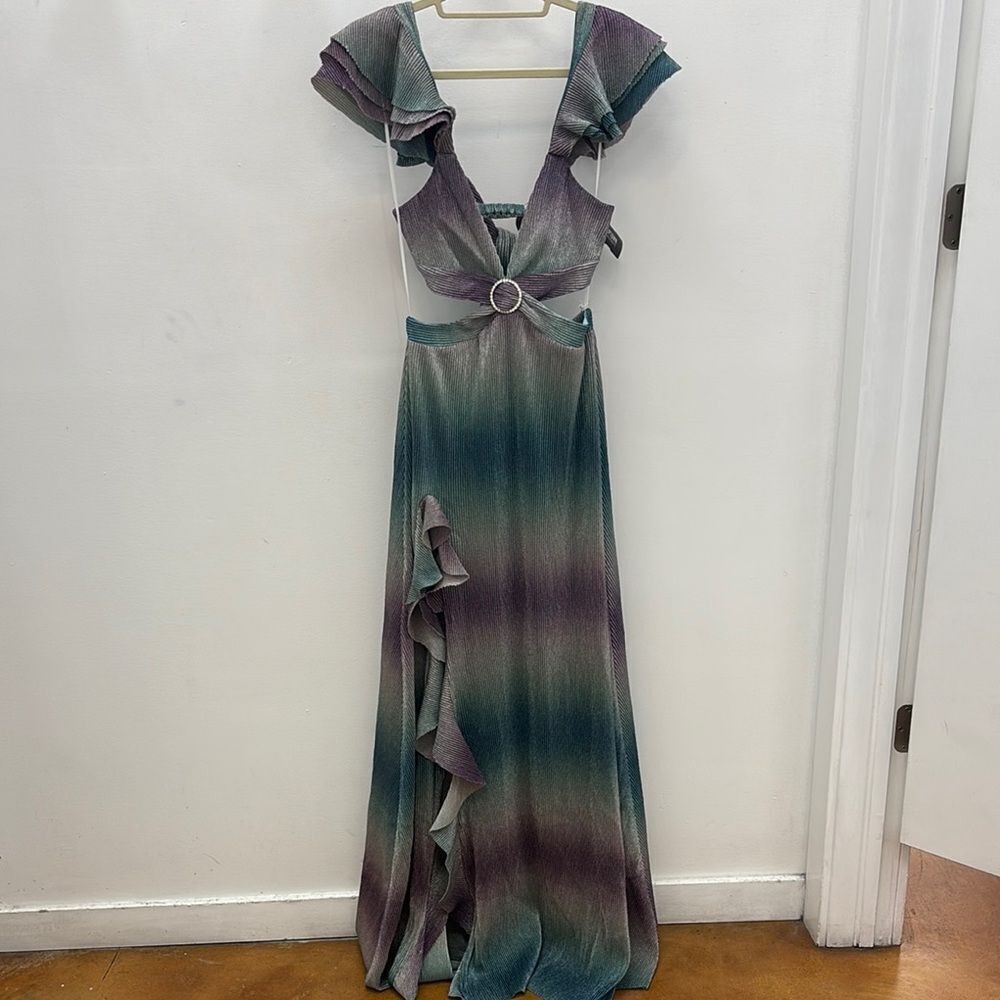 Show Me Your Mumu Elegant Francie Ruffle Dress